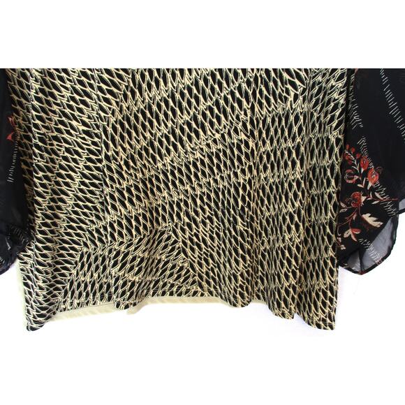 New Vtg CHICO'S Travelers Kimono Tunic Top Women's 3 XL 16 - Picture 7 of 9